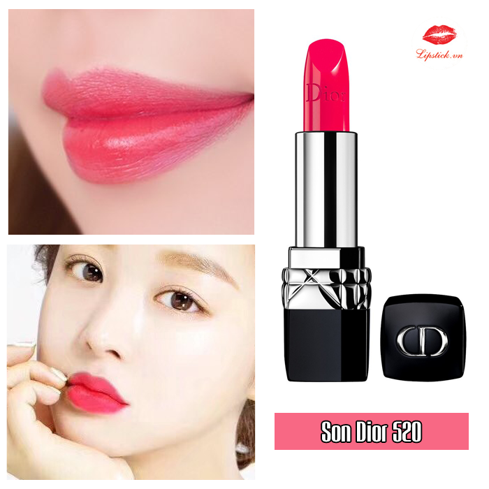 DIOR Rouge DIOR Couture Colour Lipstick Satin 520 Feel Good at John Lewis   Partners
