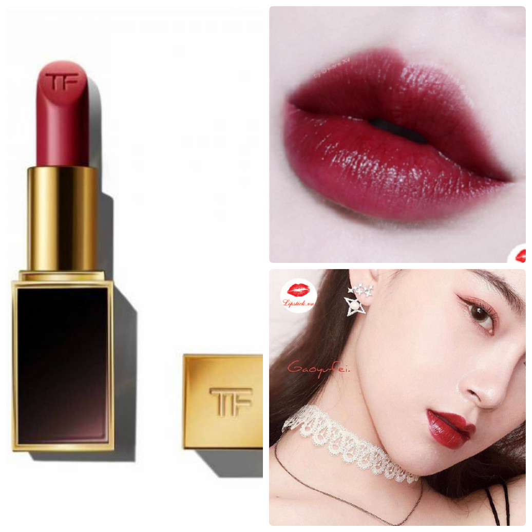 Review Son Tom Ford 80 Impassioned Lip Color Đỏ Nâu Mê Hoặc